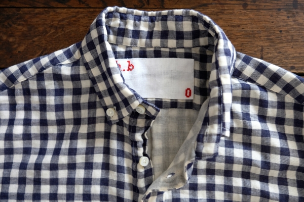 //h.b クラシコ h.b classico *コットンネルギンガムチェックボタンダウンシャツ*0ネイビーホワイト長袖(33-2311-18)【02K32】 h.b shirts 受注会 for 2024 autumn ① | classico ｜ blog