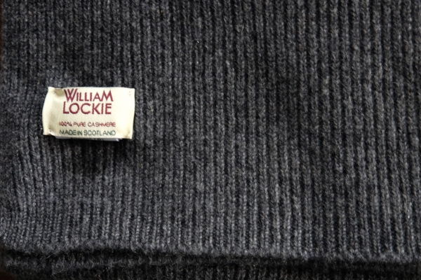WILLIAM LOCKIE Ribbed Scarf | classico ｜ blog