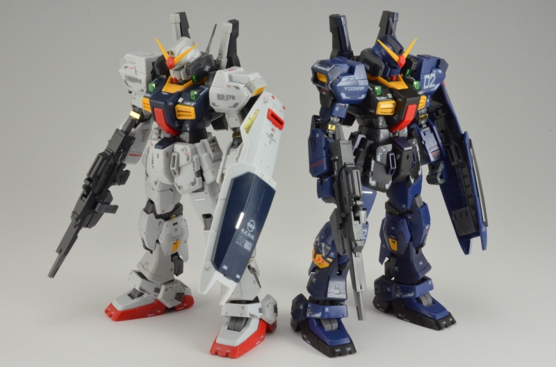 RG 1/144 RX-178 ガンダムMk-II エゥーゴ仕様 レビュー