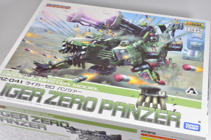 コトブキヤ　HMM ゾイド　ライガーゼロ　パンツァー　全塗装 完成報告】HMM ライガーゼロ パンツァーをほぼ全塗装で製作