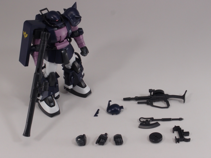 HGUC 1/144 MS-06R-1A 黒い三連星ザクII (MSV) レビュー