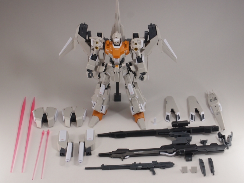 MG 1/100 RGZ-95C リゼルC型( aユニット /ゼネラル・レビル配備機)レビュー | KenBill Blog