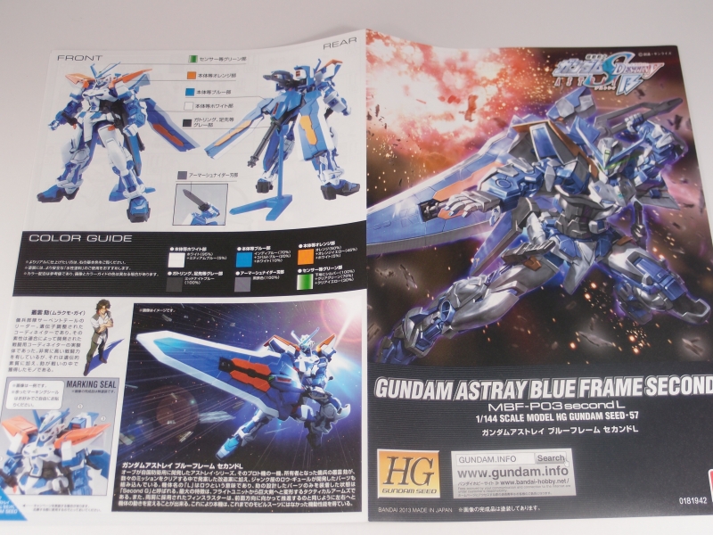 Amazon.com: BANDAI SPIRITS HG 1/144 Gundam ASTRAY Blue Frame