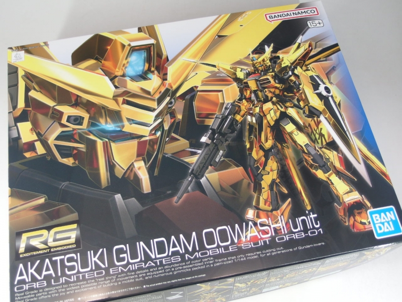RG 1/144 ORB-01 アカツキガンダム (オオワシ装備) (機動戦士 RG 1/144 ORB-01 アカツキガンダム (オオワシ装備) (機動戦士