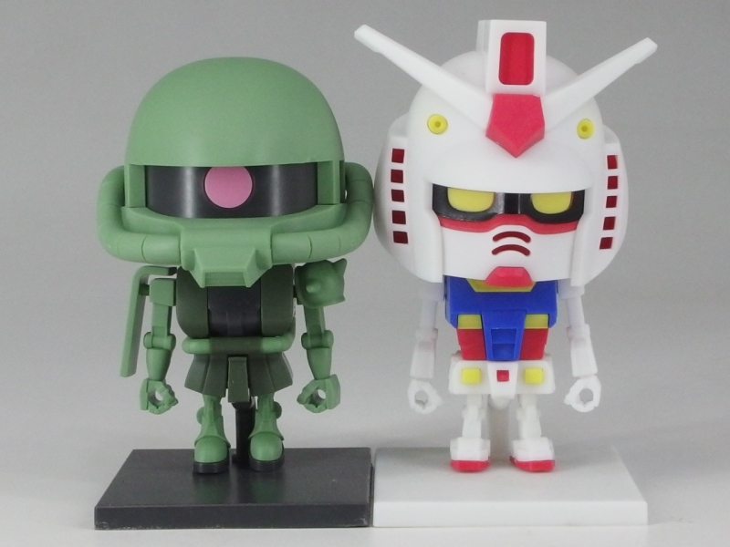 1/1 ザクプラくんDXセット(ランナーVer.再現パーツ付き)レビュー
