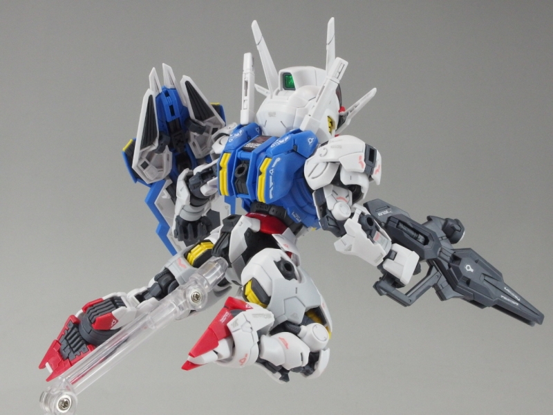 MGSD ガンプラ バルバトス ASW-G-08 エアリアル XVX-016 アニメ「機動