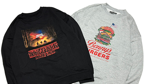 STRANGER THINGS (ストレンジャー シングス 未知の世界)のスウェット