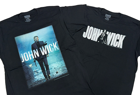映画『JOHN WICK (ジョン ウィック)』のオフィシャルTシャツが入荷