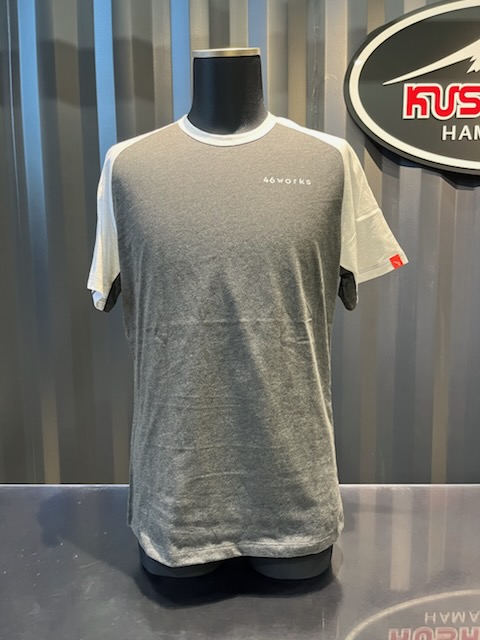 メ*2様 【2025年モデル品切れ】46worksフローTシャツ　XL 2025春夏モデル】46works フローTシャツを着てみました