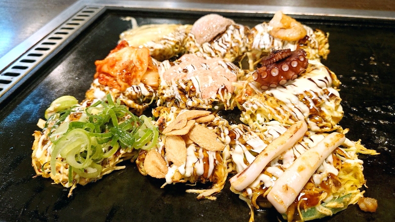 やきやき鉄板 ぼんくら家 西中島店 - 生地にこだわりあり！ 9種類の