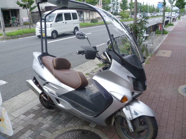 屋根付きフォルツァ MF06 持ち込み部品 取り付けできます