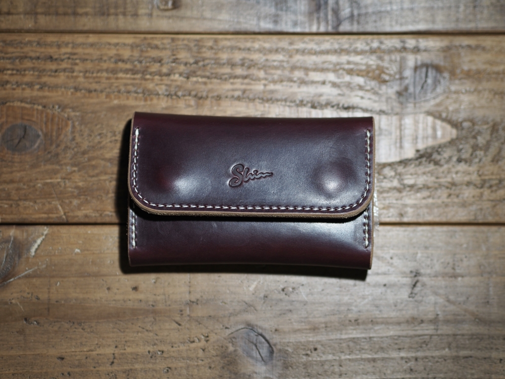 オーダー品　キーケース　ホーウィン　クロムエクセル　バーガンディ 5ef11eb5345236d176e8d0fd7e1066