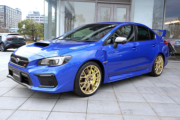 スバル WRX STI タイプS ブルー Subaru WRX STI Type S : Blue