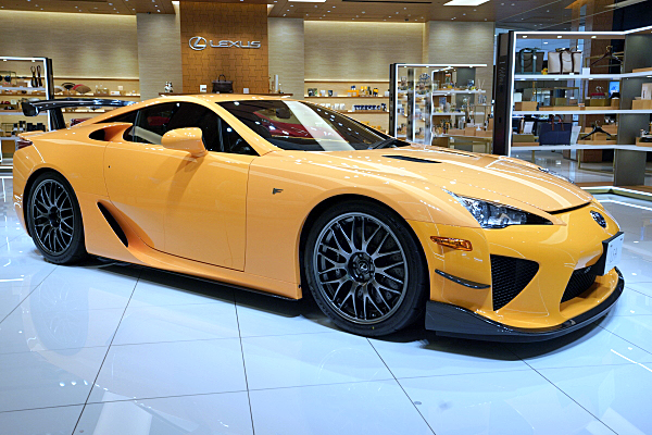 レクサス LFA ニュルブルクリンク パッケージ イエロー (2 レクサス LFA ニュルブルクリンク パッケージ イエロー (2