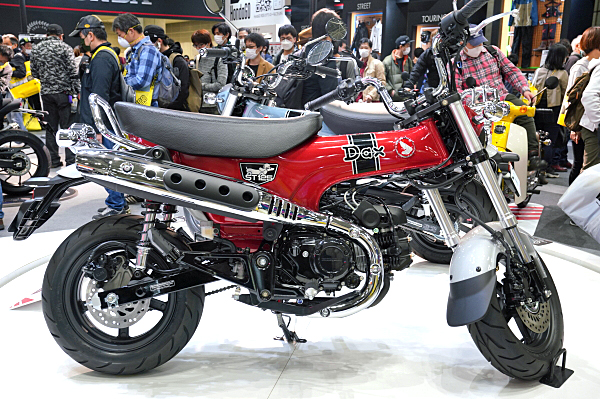 ゆかべぇ　ダックス　レッド カスタム最前線2023】プロト ダックス125（ホンダ ダックス125