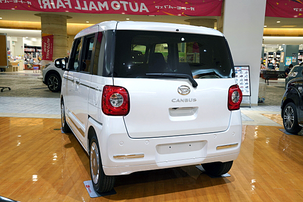 ダイハツ ムーヴ キャンバス セオリー Gターボ ホワイト Daihatsu Move