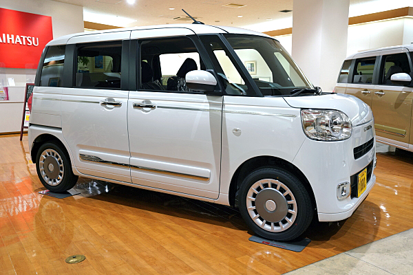 ダイハツ ムーヴ キャンバス セオリー Gターボ ホワイト Daihatsu Move