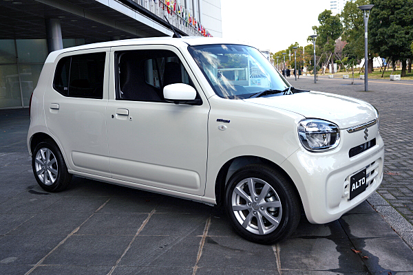 スズキ アルト ハイブリッド X ベージュ / ホワイト Suzuki Alto