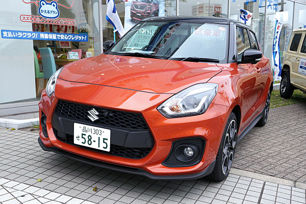  c650 sport スポーツ　オレンジ スズキ スイフト スポーツ 6MT オレンジ / ブラック Suzuki Swift