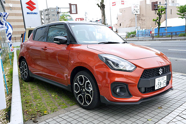  c650 sport スポーツ　オレンジ スズキ スイフト スポーツ 6MT オレンジ / ブラック Suzuki Swift