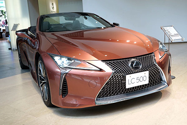 ⭐︎新品未開封⭐︎【非売品 左ハンドル仕様】Lexus LC500コンバーチブル ⭐LC500 コンバーチブル⭐