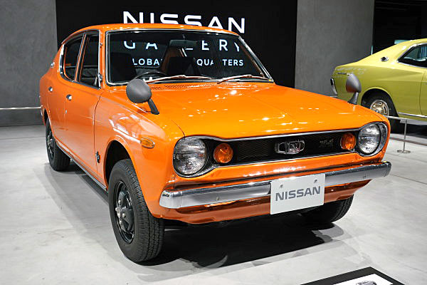 日産 チェリー X-1 4ドア 1970 PE10 (3) Nissan Cherry X-1 4-door