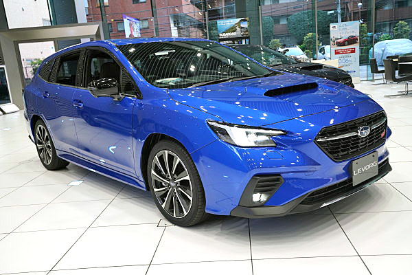 スバル レヴォーグ STIスポーツ R ブラックリミテッド ブルー Subaru