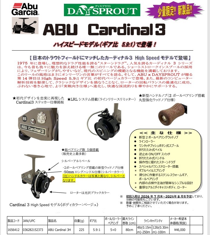 カーディナル3 | Y・STYLE NEWS