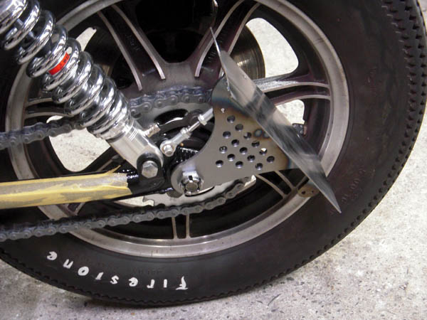 XS650 サイドナンバーステー | DUCK TAIL