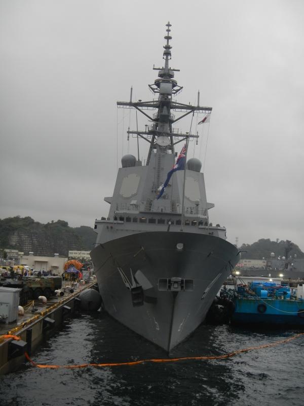 オーストラリア海軍）BRISBANE（ブリスベン） in 海上自衛隊 横須賀