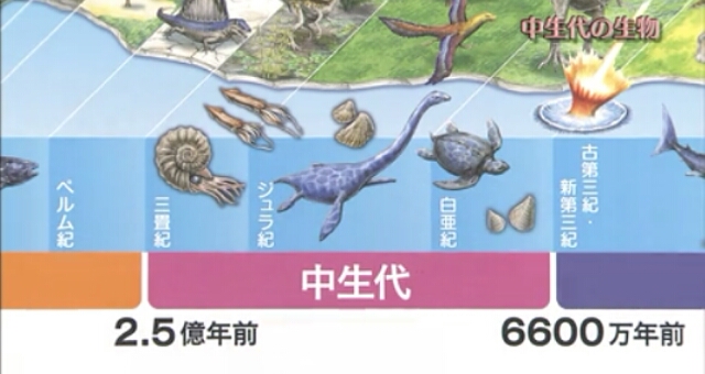 中生代の地球