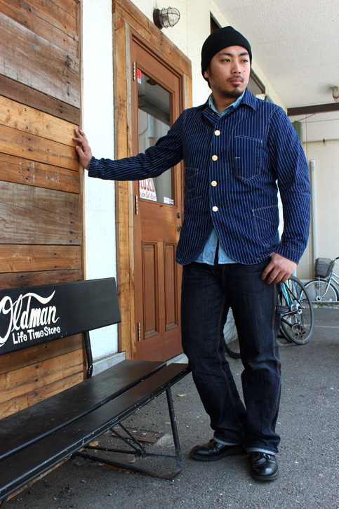 masa 　WORKERS カバーオール WORKERS K&T H Lot200 Wabash Stripe Coveralls!!! | Mr.OLDMAN