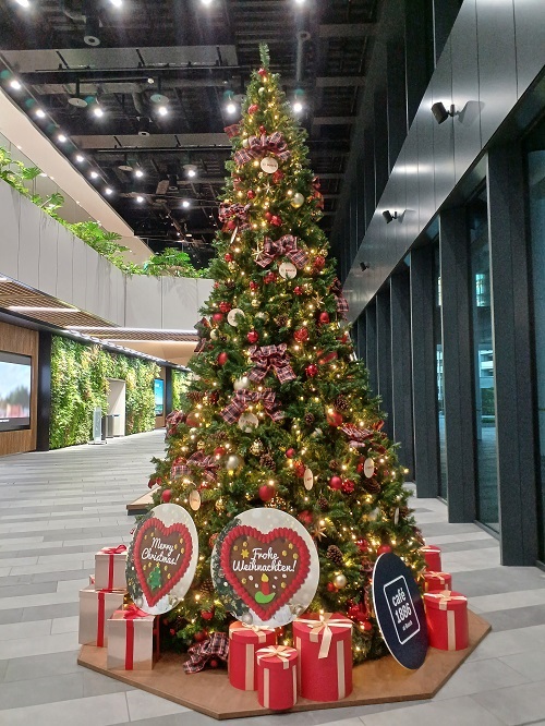 都筑区センター北のボッシュ本社で「Xmas Days at