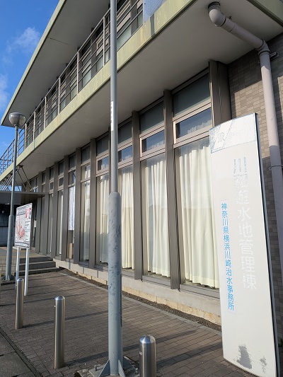 都筑区川和町の川和遊水地で人気のダムカードならぬ「川和遊水地カード