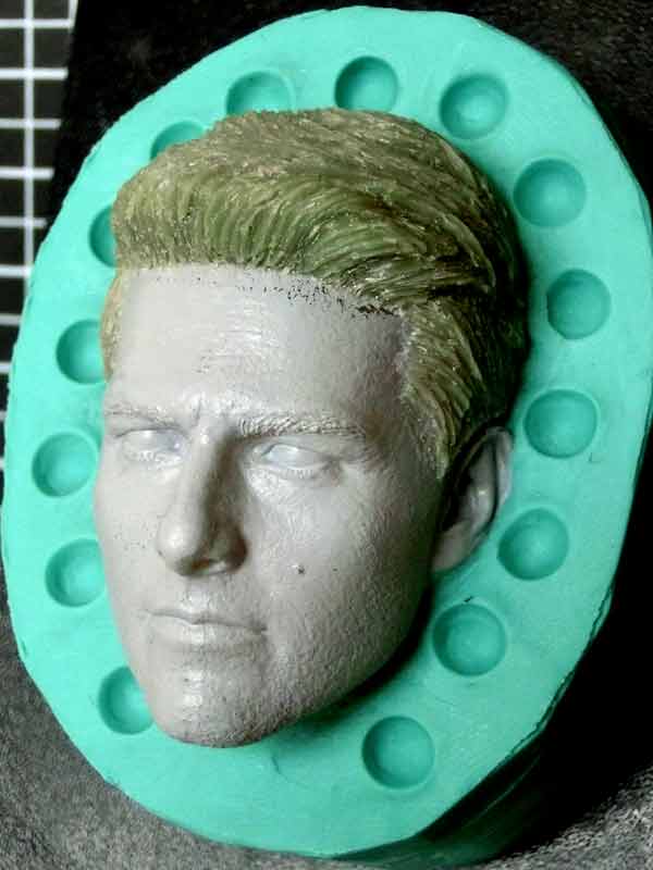 1/6サイズ トム・クルーズ、阿部寛 フィギュア頭部制作 | Ghost Wip