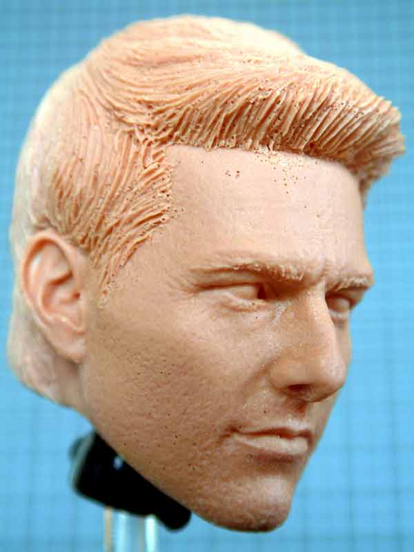 1/6サイズ トム・クルーズ、阿部寛 フィギュア頭部制作 | Ghost Wip