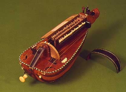ハーディ・ガーディ hurdy gurdy ヨーロッパ 手作り古楽器 民族楽器