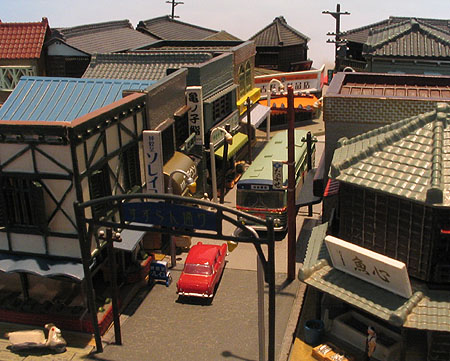 街並みコレクション 鳴き 八百屋 横丁編 鉄道模型