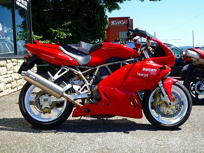 Ducati SS900ie赤 02年式 車検R7年6月まで【宮城県仙台市より  