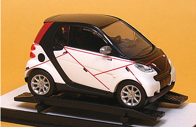 Smart Fortwo 2007 Farbdesign Meisterschule