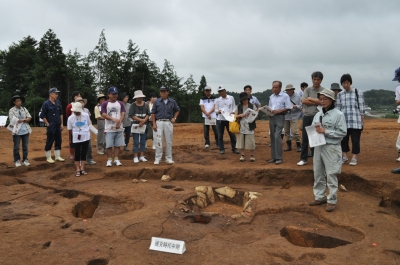 複式炉のある竪穴住居跡5軒を確認－西石山原遺跡（亘理郡山元町