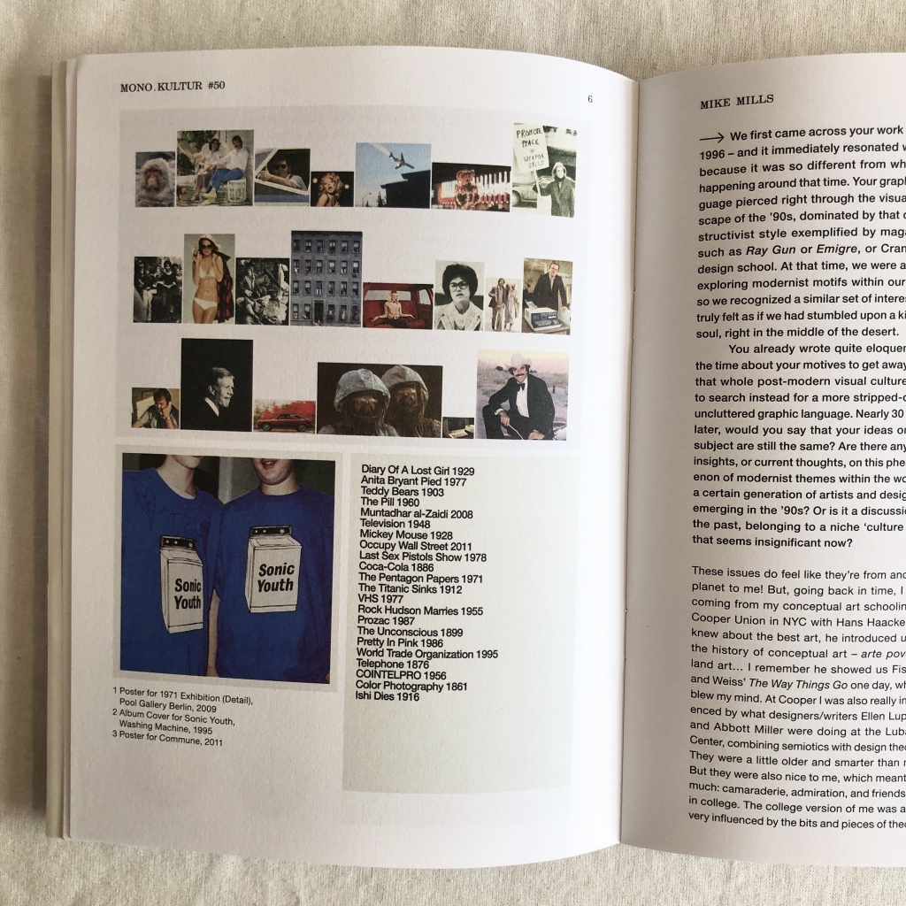 mono.kultur #50: Mike Mills | TROPE