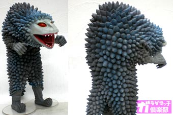 ウルトラシリーズ 怪獣 ベロクロン 首なし ソフビ 1989年