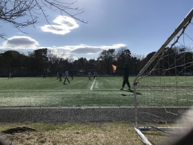 中学サッカー、駒沢公園補助競技場☆24-3-27