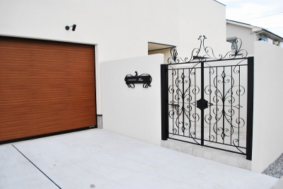 アイアン門扉　オーダー