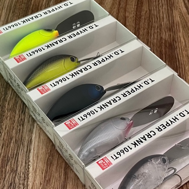 送料無料 ダイワ T.D.ハイパークランク1066Ti ギザードシャッド