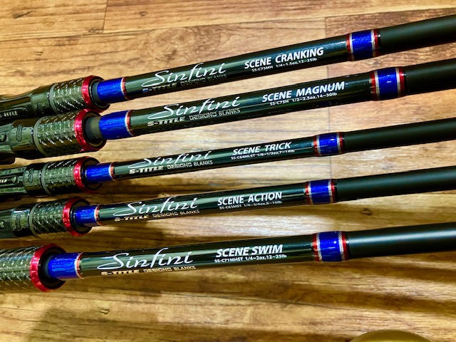 Sinfini S-TITLE ROD DESIGNO BLANKS （シンフィニ）サトシン