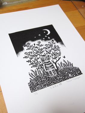 リトグラフ1日教室 | とりごえまり日記