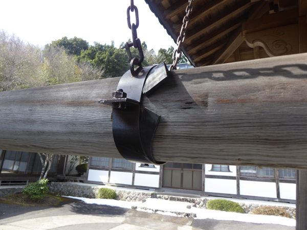 撞木の調整とネジの増し締め | 瑞雲寺だより