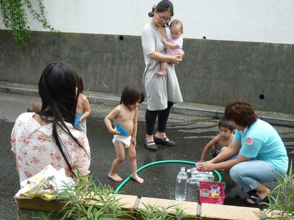 女児 水遊び パンツ一丁 この夏最後のプール！ | ちゅーりっぷ ブログ！！！